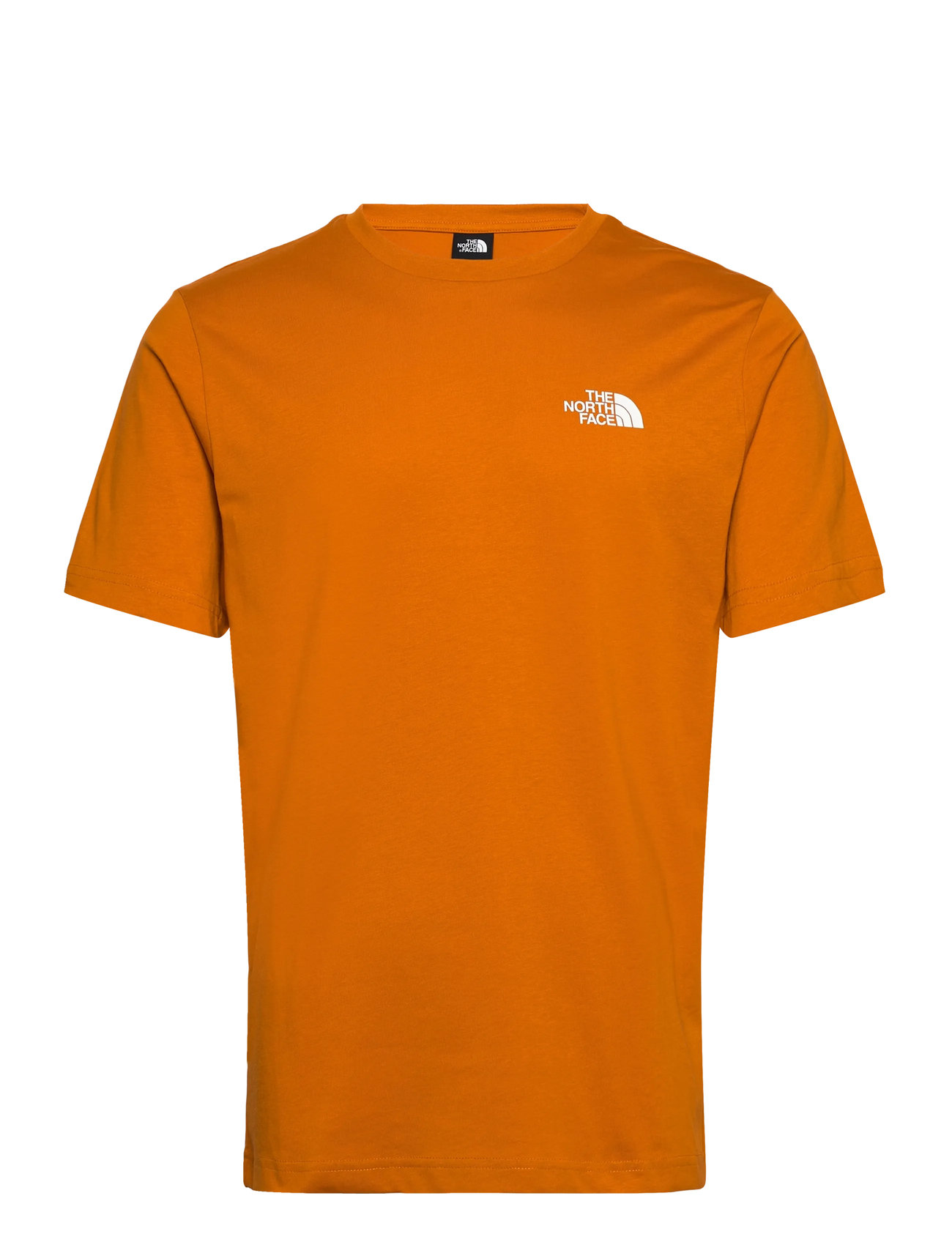 THE NORTH FACE M S/S Simple Dome Tee Orange - XS - Herren