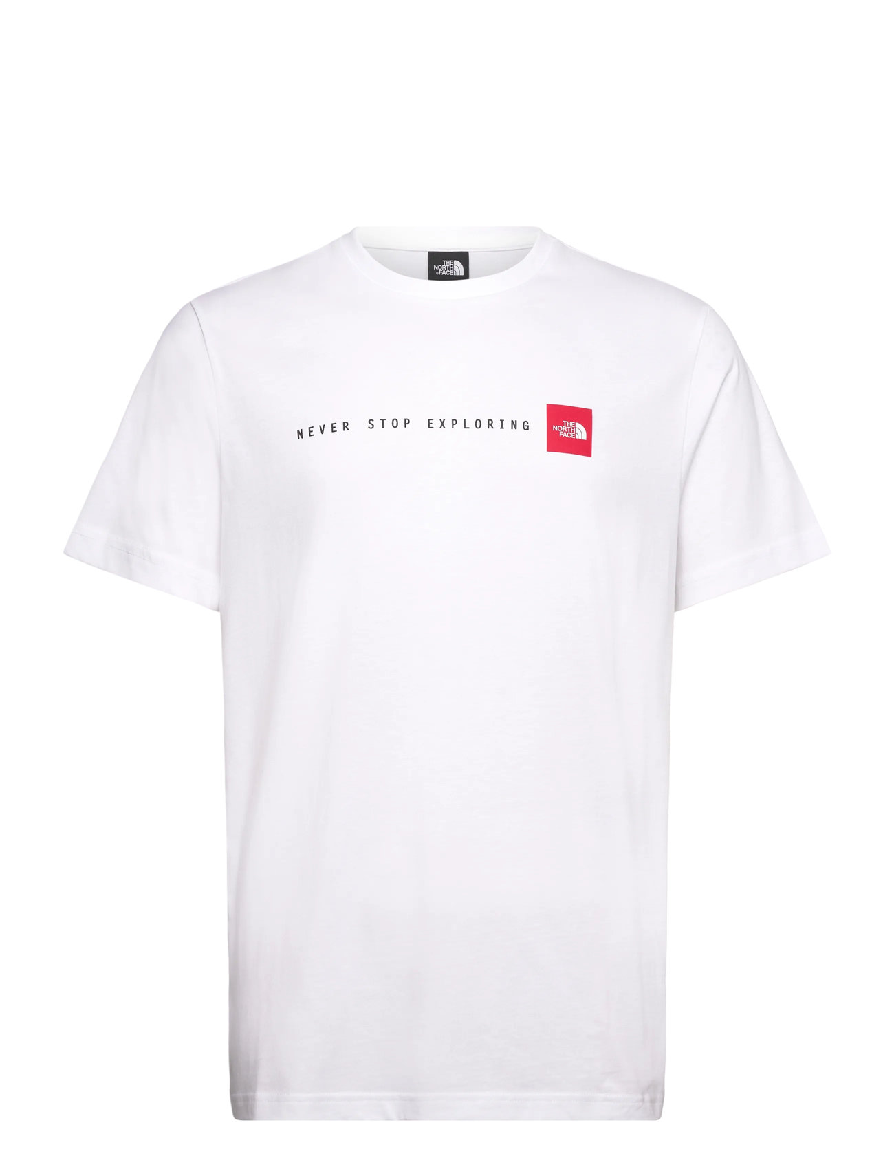 THE NORTH FACE M Ss Never Stop Exploring Tee Weiß - XS - Herren