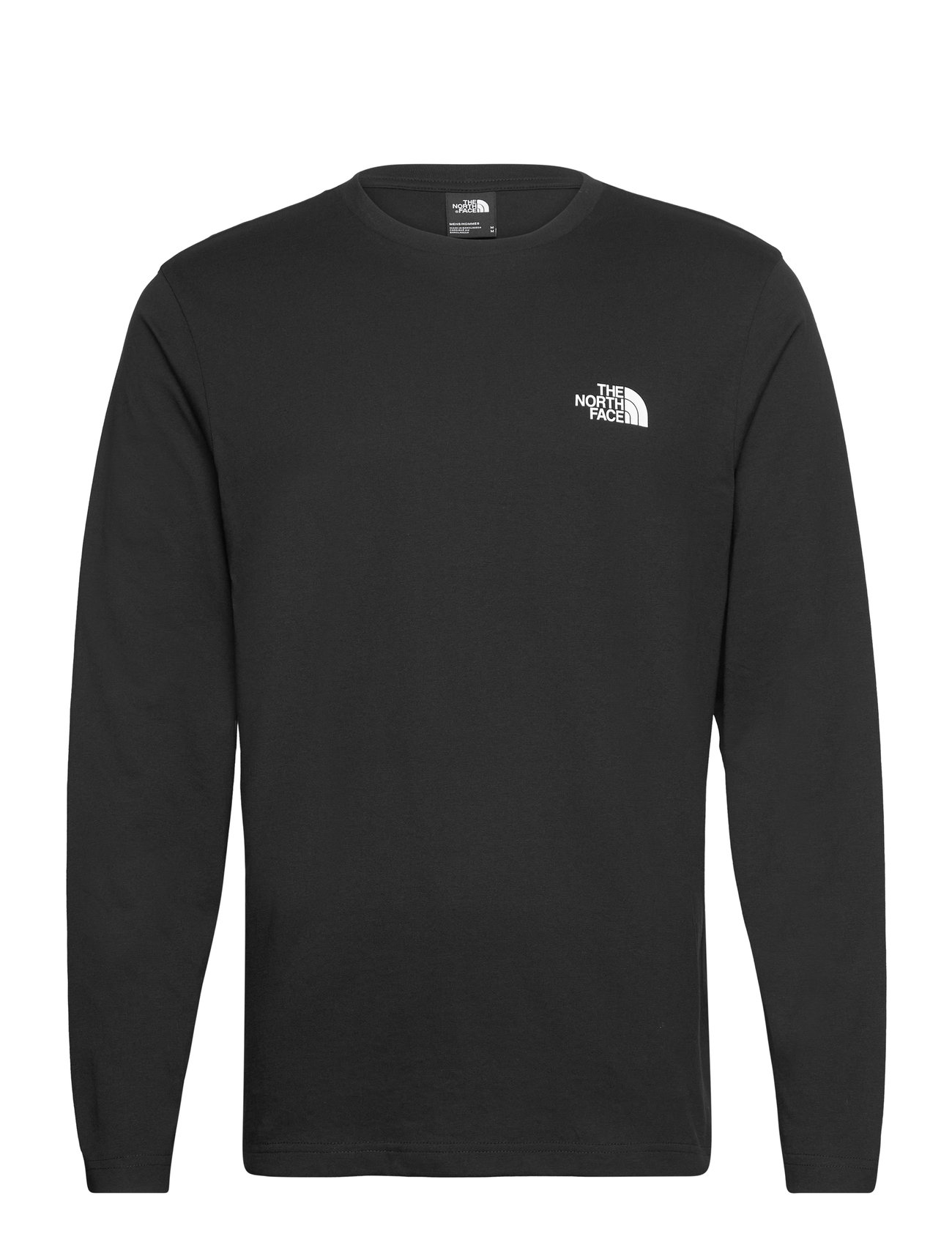 THE NORTH FACE M L/S Simple Dome Tee Schwarz - M - Herren