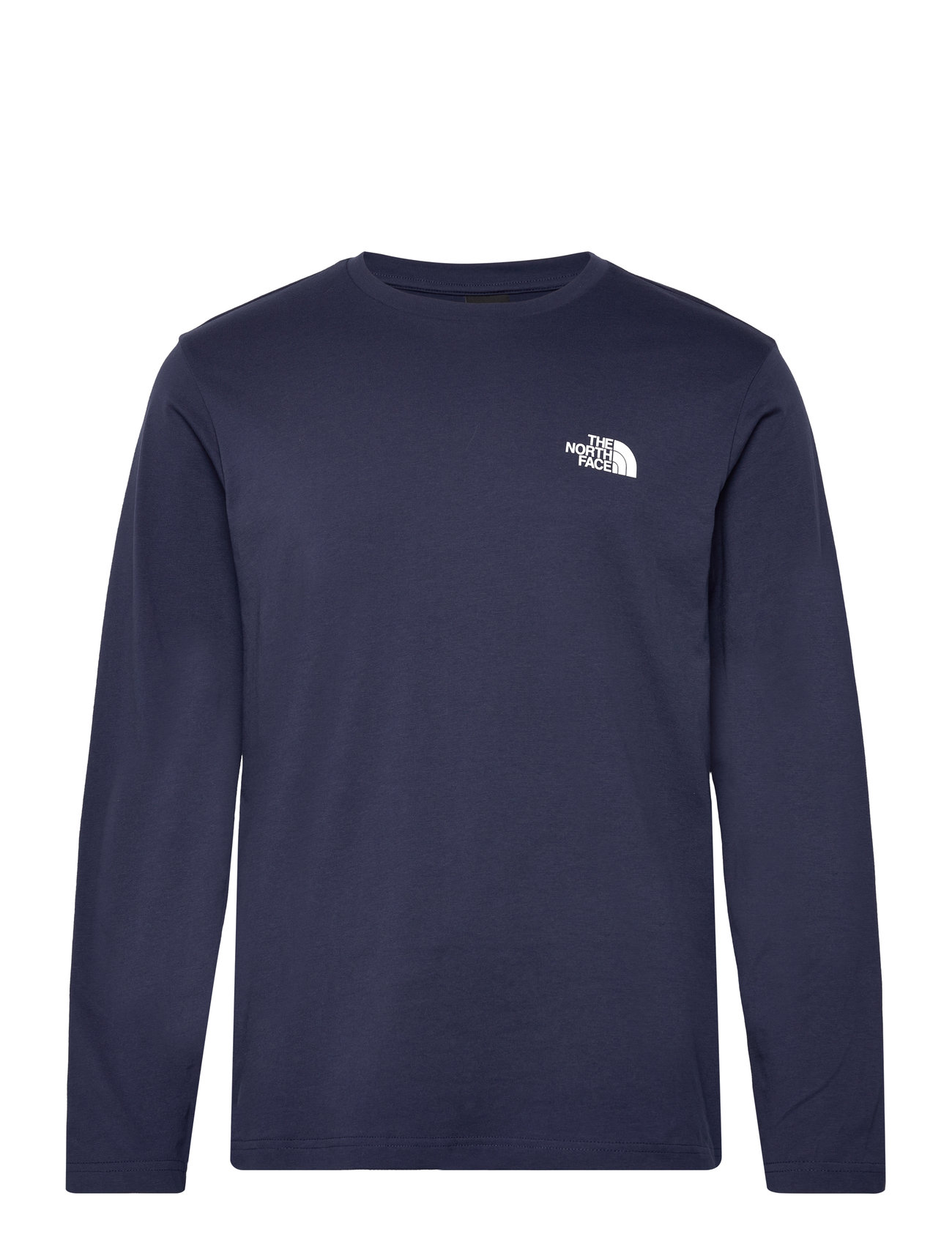THE NORTH FACE M L/S Simple Dome Tee Navy - S - Herren