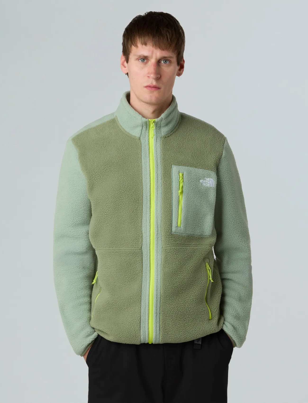 The North Face M Yumiori Full Zip, S, Green, Sport Clothing > Sport Fleeces & Midlayers, Herre