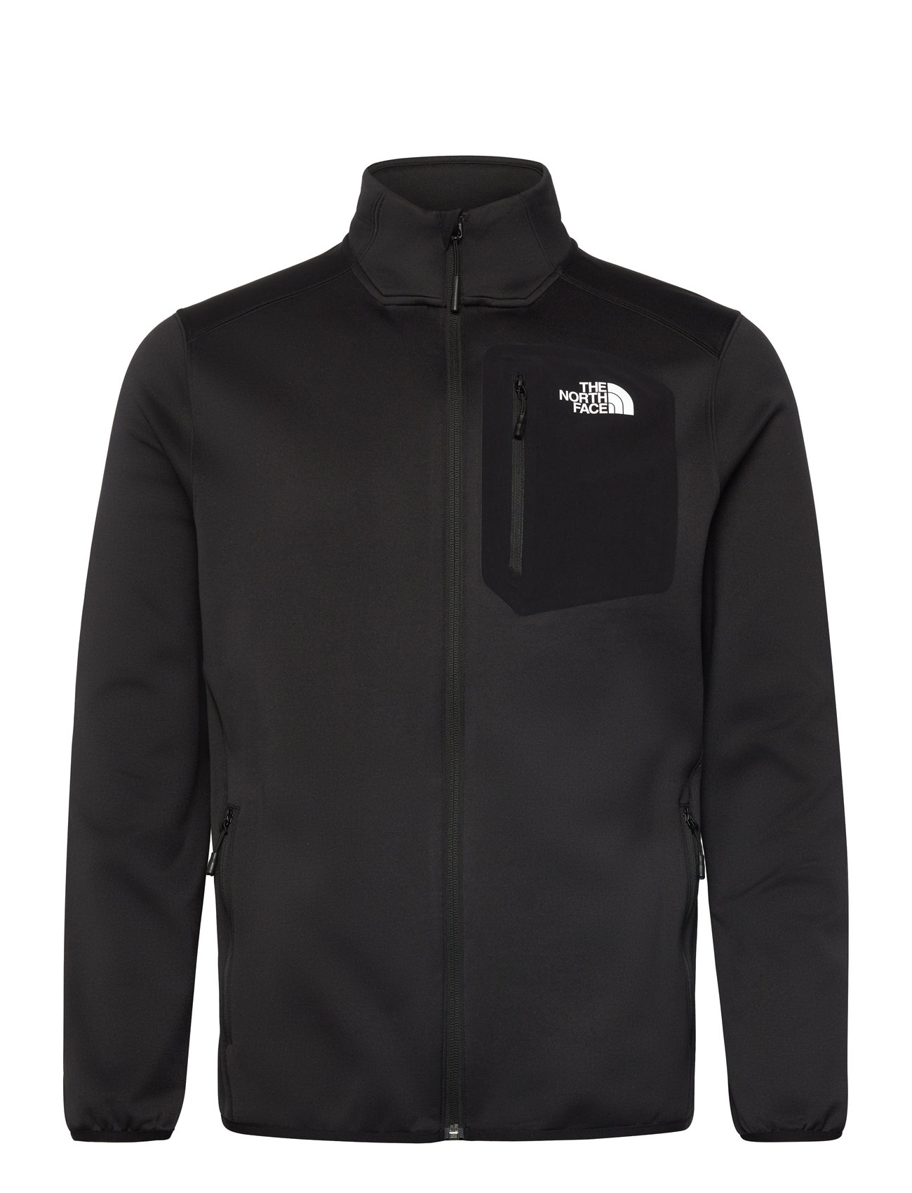 The North Face M Crest Fz, M, Black, Sport Fleeces & Midlayers > Sport Fleeces, Herre