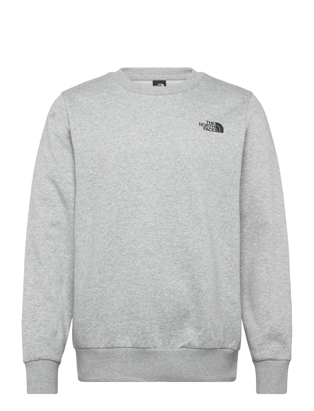 The North Face M Simple Dome Regular Crew, S, Grey, Sport Sweatshirts & Hoodies > Sport Sweatshirts, Herre