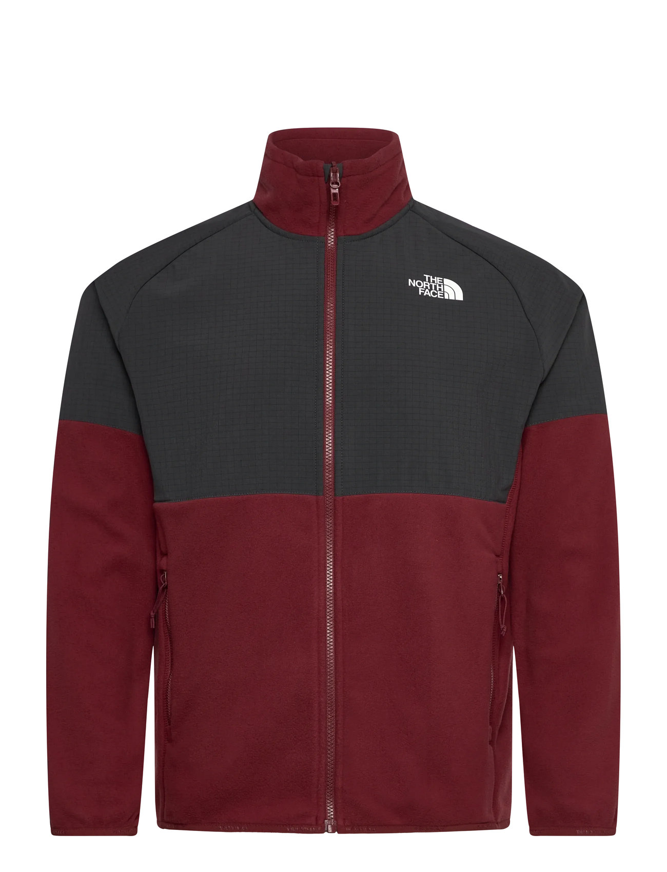 THE NORTH FACE M Glacier Heavyweight Full Zip Burgundy - XS - Herren