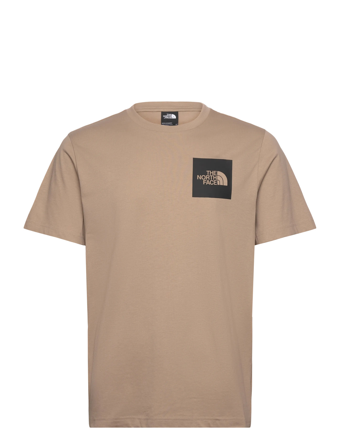 THE NORTH FACE M Ss Fine Tee Beige - XS - Herren
