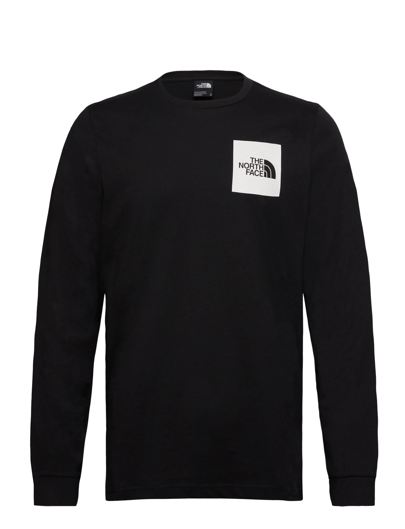THE NORTH FACE M L/S Fine Tee Schwarz - M - Herren
