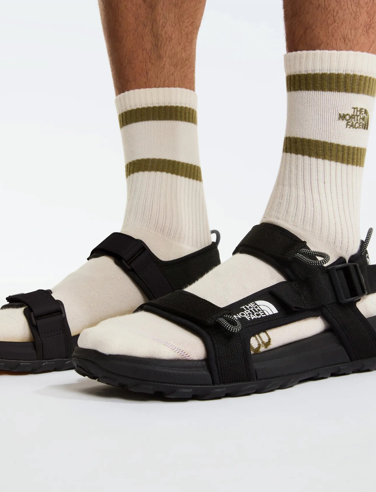 The North Face W Explore Camp Sandal, 38, Black, Sandaler > Flade, Dame