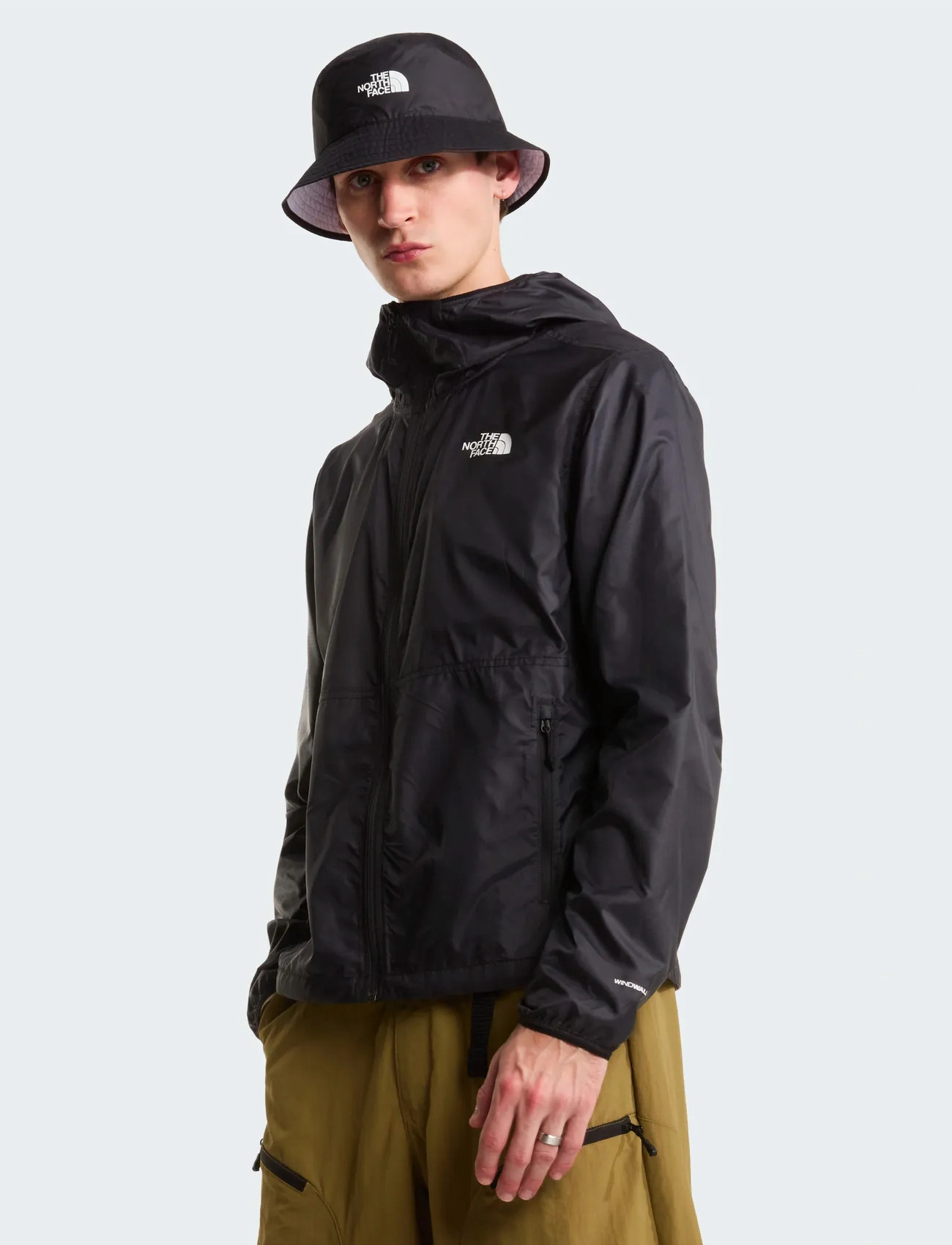 The North Face M Tnf Cyclone Wind Jacket, XL, Black, Sport Jackets > Sport Outdoor Jackets, Herre