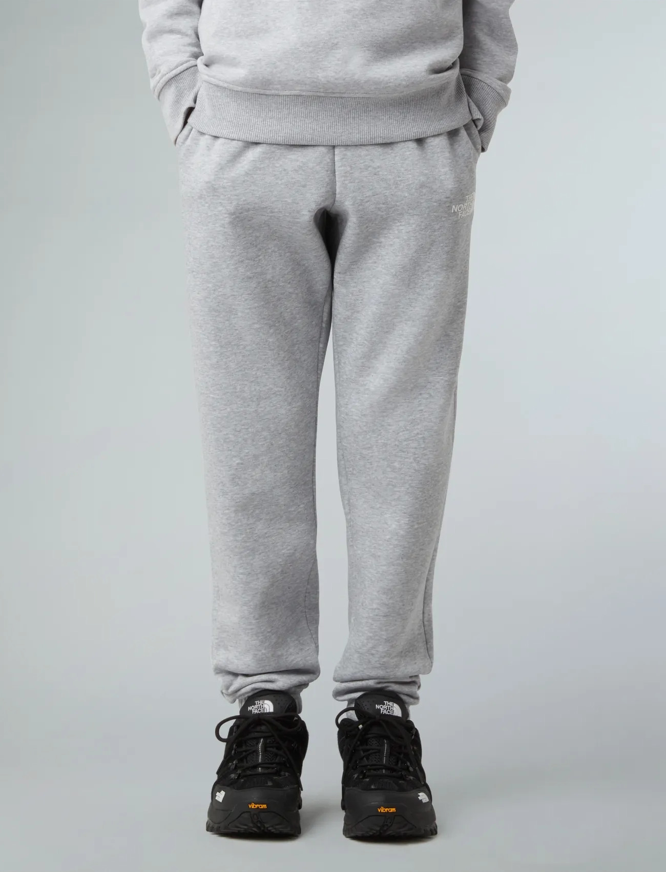 The North Face Teen Regular Tapered Joggers, 120-129, Grey, Sport > Joggingbukser, Børn