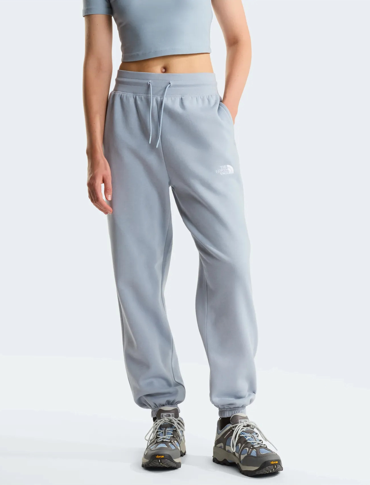 The North Face W Essential Relaxed Straight Jogger, M, Purple, Sport Pants > Sport Sweatpants, Dame