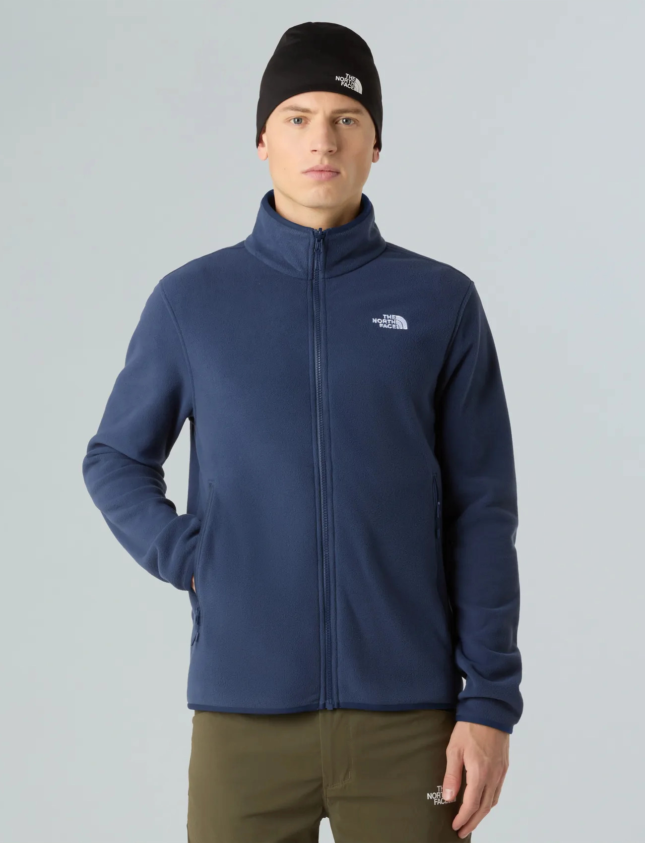 The North Face M Glacier Fleece Jacket, M, Navy, Sport Fleeces & Midlayers > Sport Fleeces, Herre