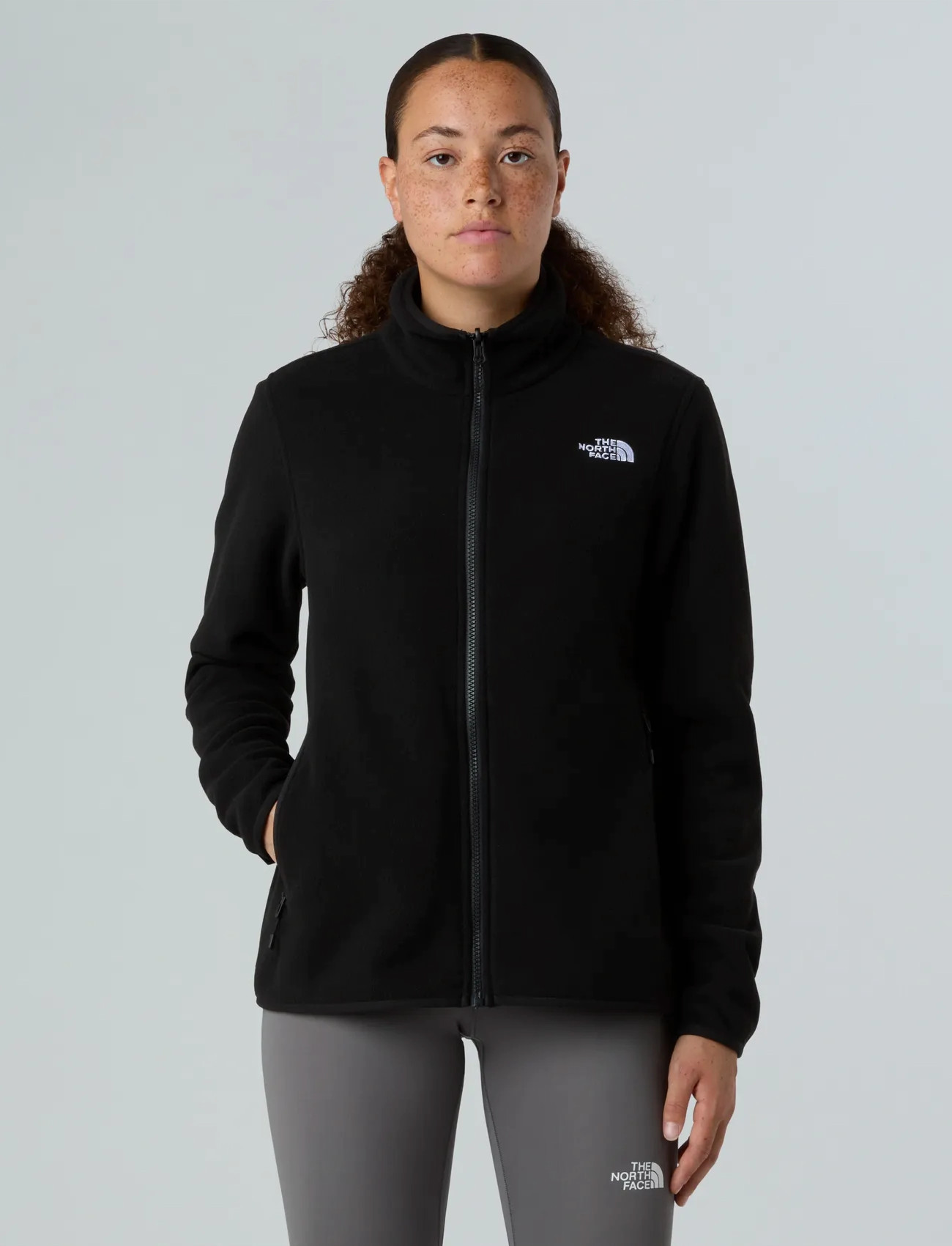 The North Face W Glacier Fleece Jacket, S, Black, Sport Clothing > Sport Fleeces & Midlayers, Dame