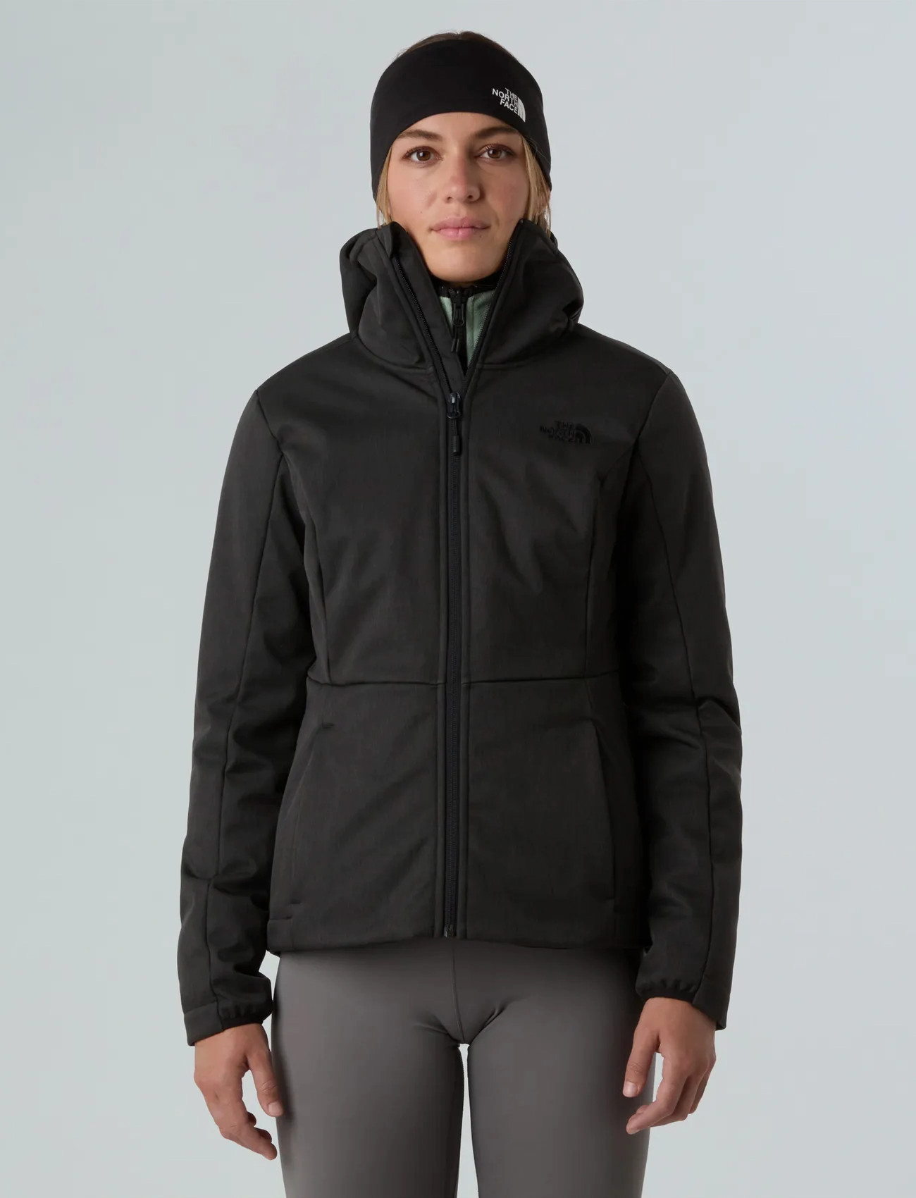 The North Face W Quest Highloft Soft Shell Jacket - Eu, M, Black, Sport Jackets > Sport Outdoor Jackets, Dame