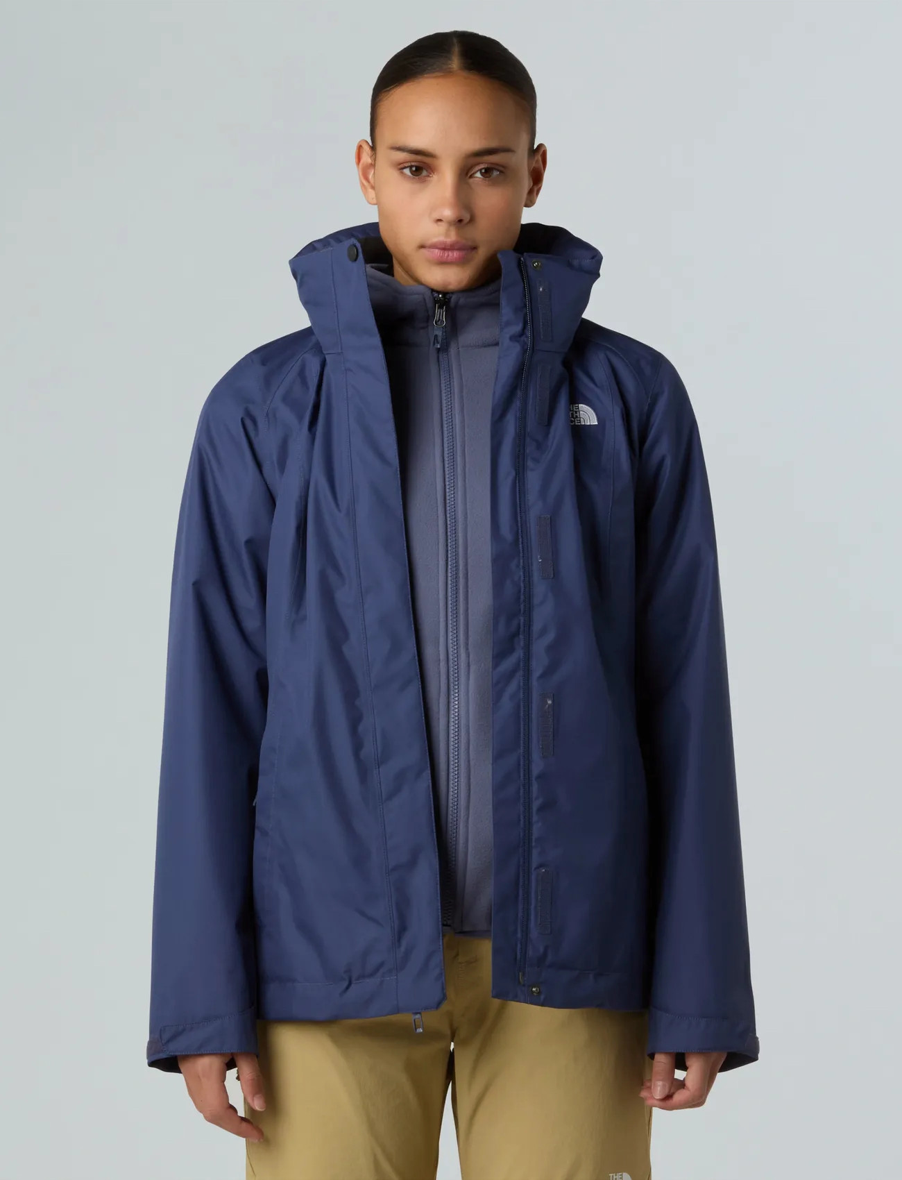 The North Face W Evolve Ii Triclimate Jacket - Eu, S, Blue, Sport Jackets > Sport Outdoor Jackets, Dame