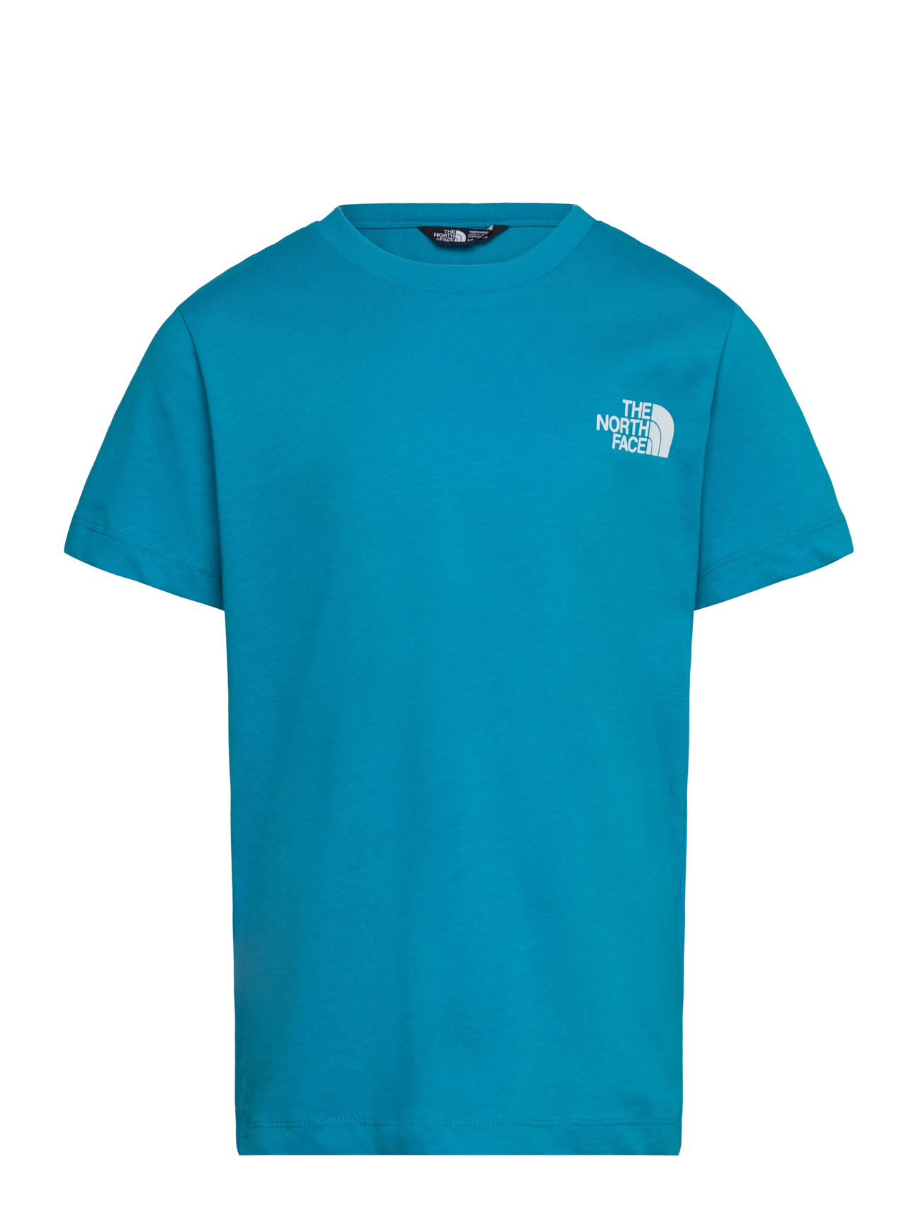 THE NORTH FACE Teen Box Nse Regular Ss Tee Blau - 120-129 - Kinder