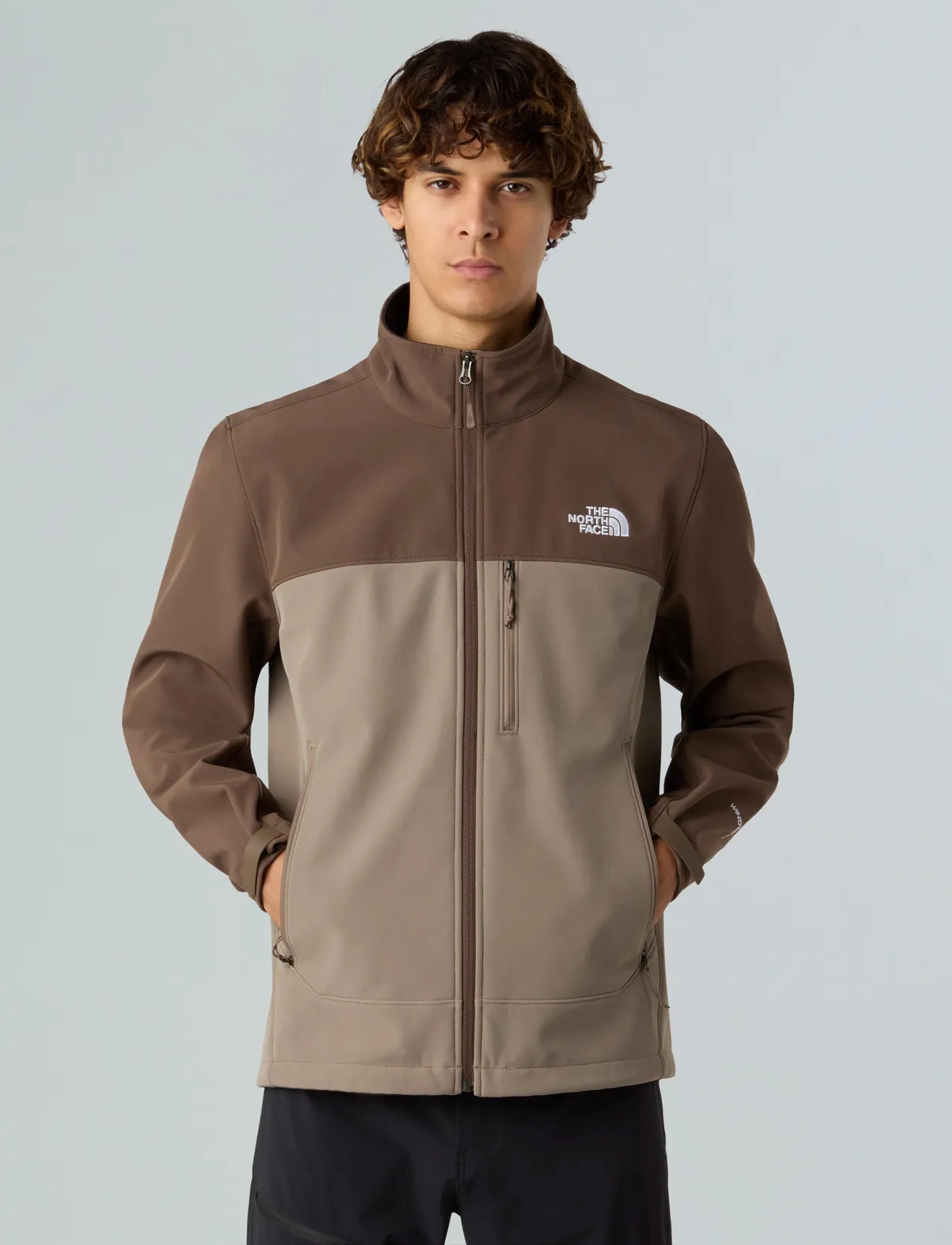 The North Face M Apex Bionic Jacket - Eu, S, Brown, Sport Jackets > Sport Outdoor Jackets, Herre