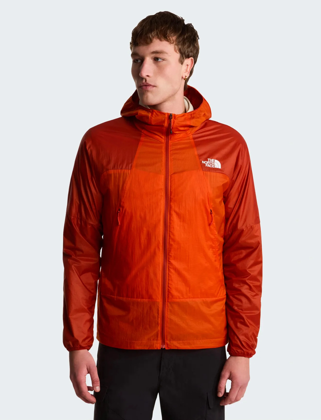 The North Face M Ridgelite Futurefleece Wind Jacket, M, Orange, Sport Jackets > Sport Outdoor Jackets, Herre