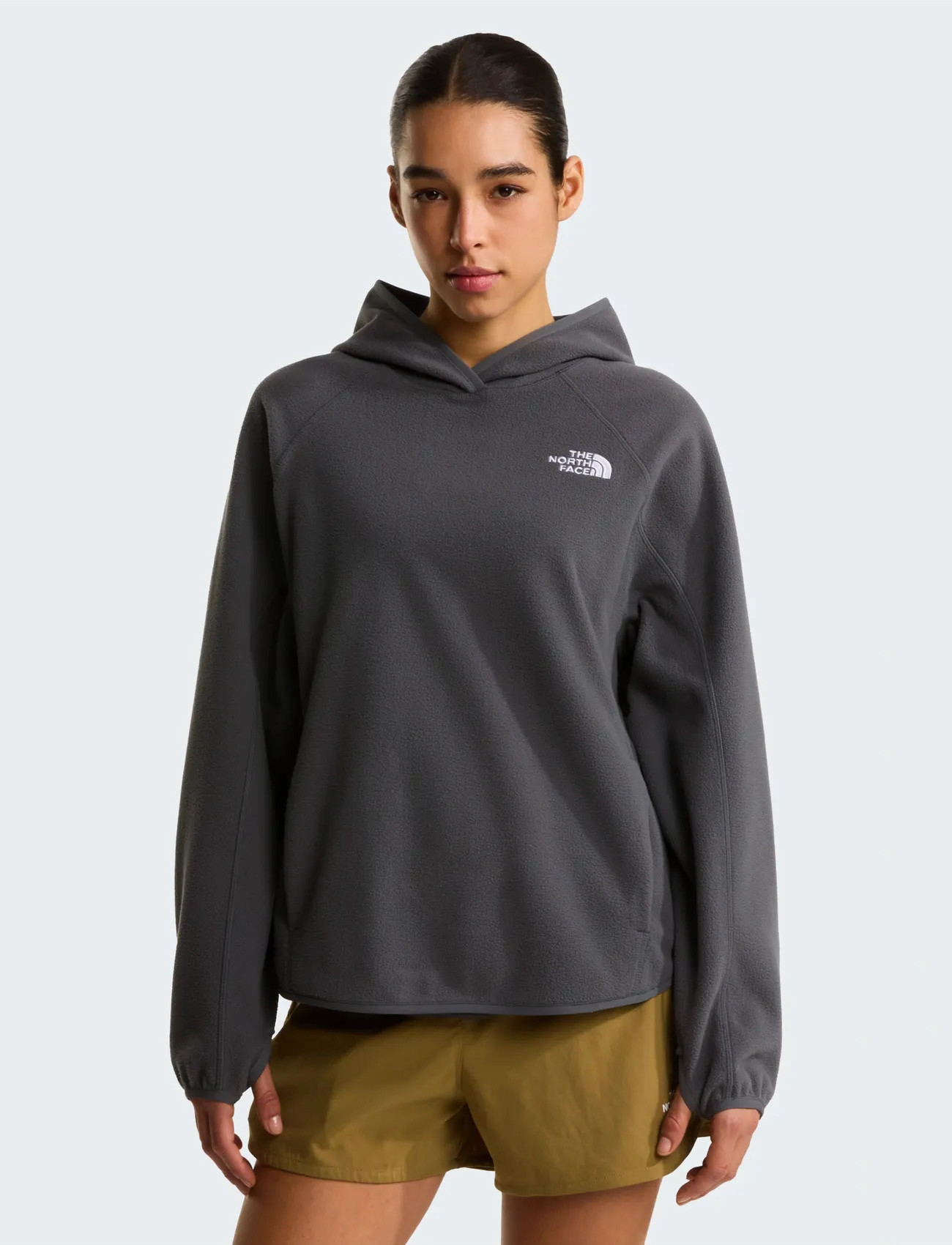 The North Face W Oxara Hooded Fleece, M, Grey, Sport Sweatshirts & Hoodies > Sport Hoodies, Dame