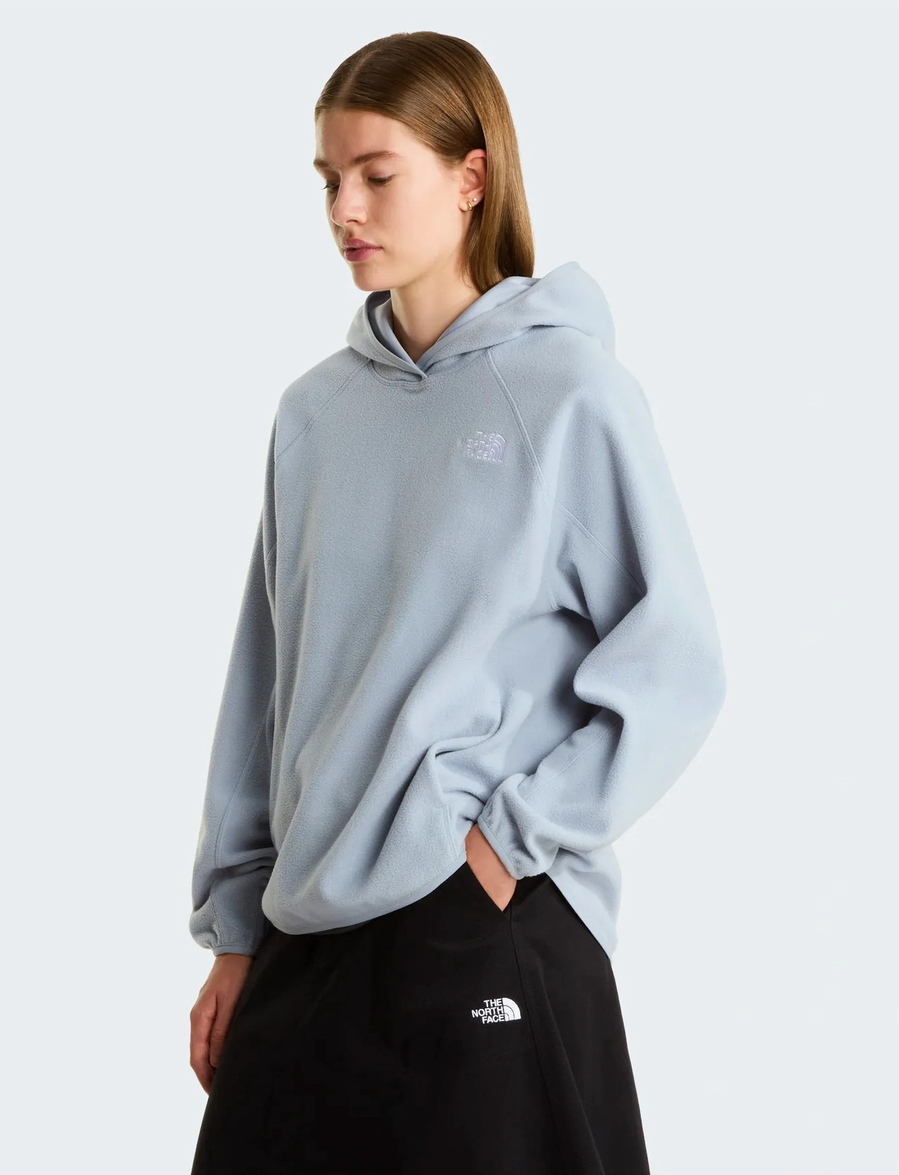 The North Face W Oxara Hooded Fleece, XS, Grey, Sport Sweatshirts & Hoodies > Sport Hoodies, Dame