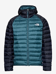 north face trevail hoodie blue