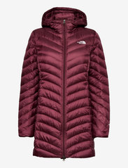 red north face winter coat