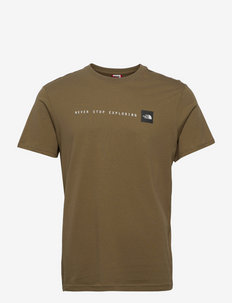 M S/S NSE TEE - palaidinukės ir marškinėliai - military olive