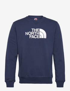 north face sweater blue