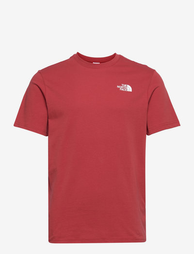 M S/S RED BOX TEE - t-shirts - tandori spice red