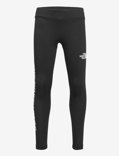 G GRAPHIC LEGGINGS - spodnie sportowe - tnf black