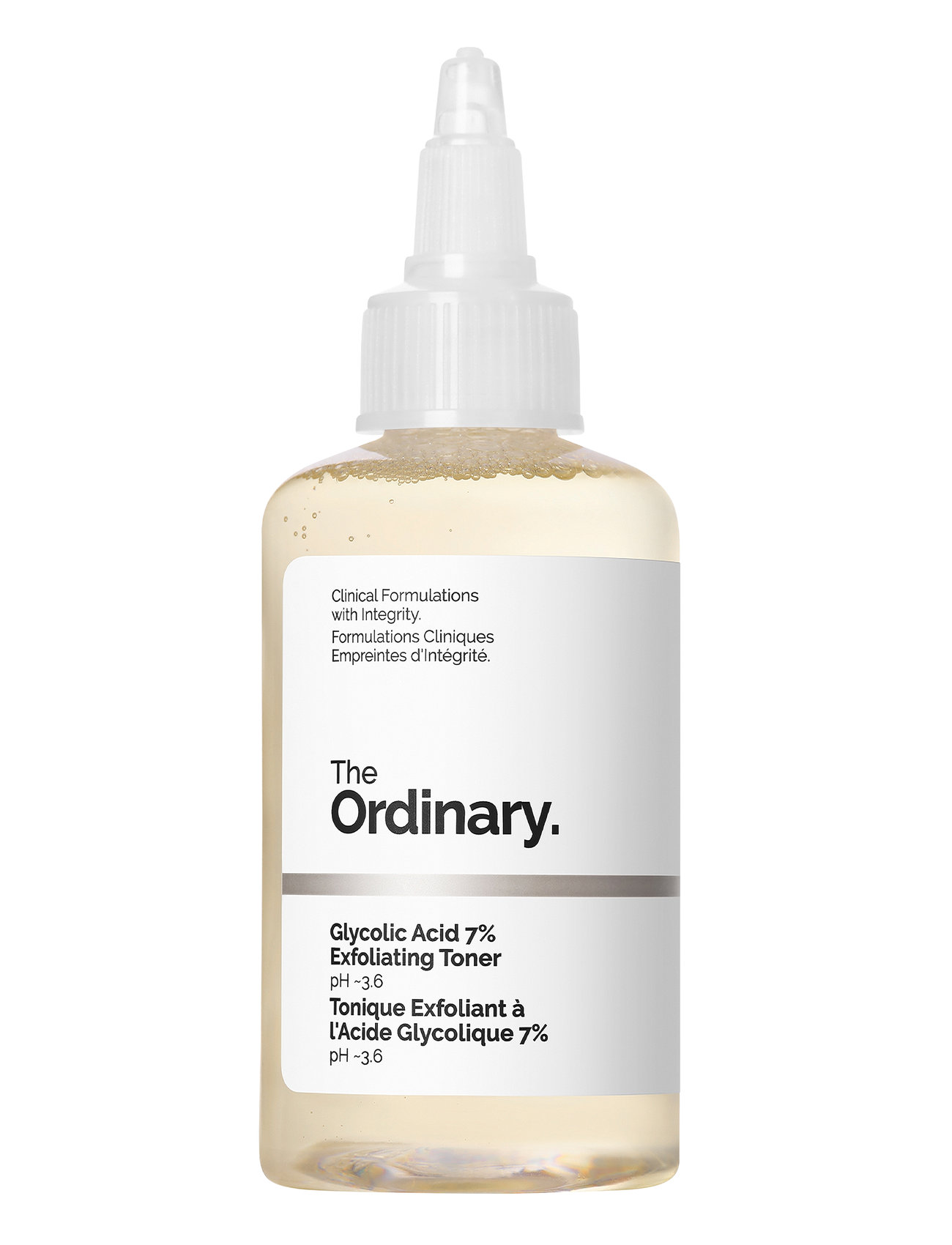 Glycolic Acid 7% Exfoliating T R Ansigtsrens T R Nude The Ordinary