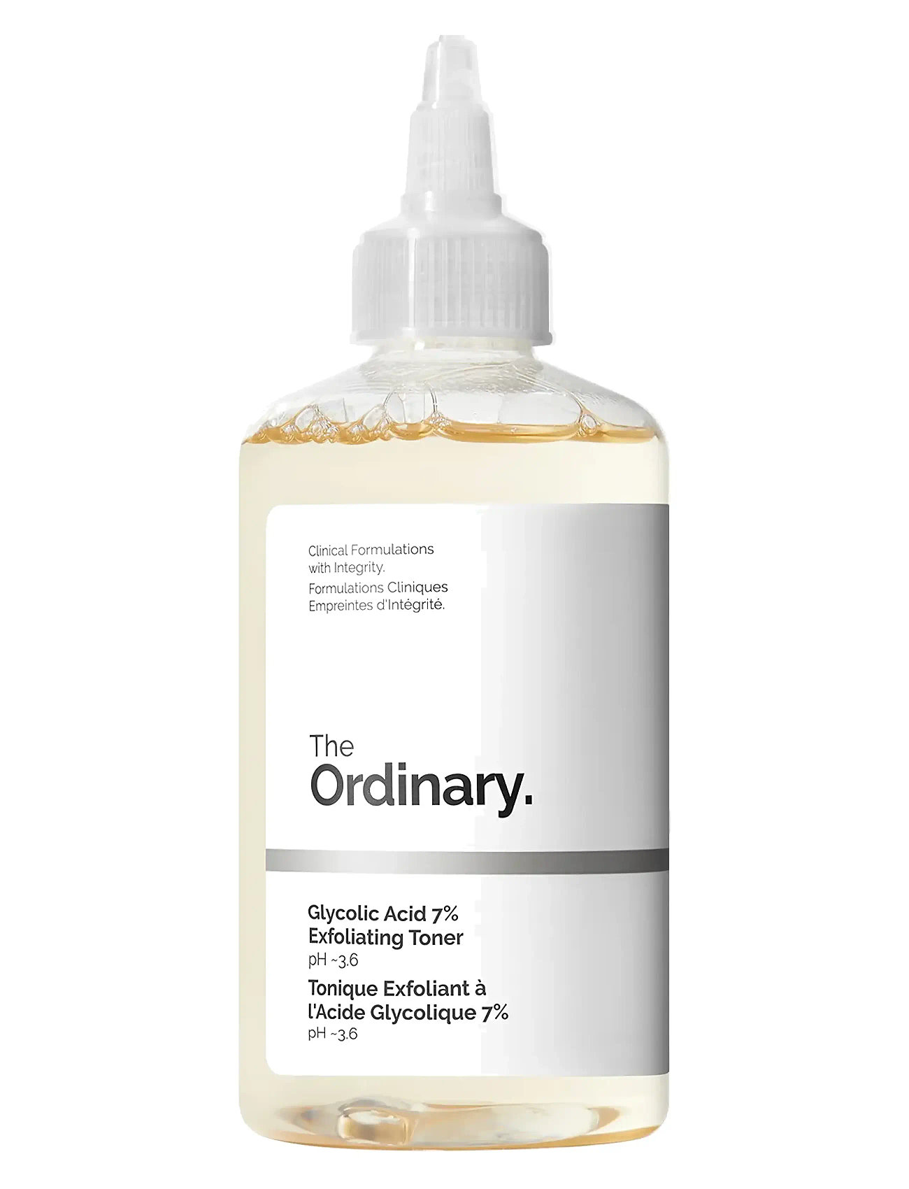 The Ordinary Glycolic Acid 7% Exfoliating Toner, 240 ml, Nude, Tonere > Eksfolierende Tonere, Dame