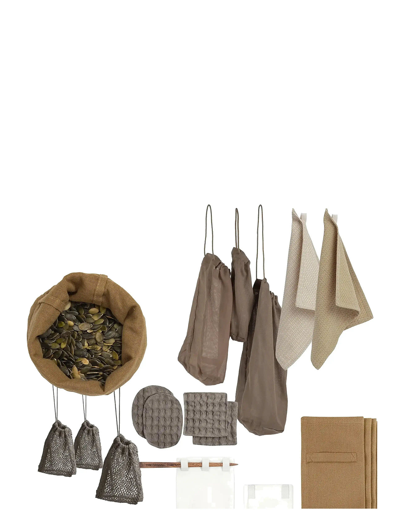 THE ORGANIC COMPANY Less Waste Kit Weiß - One Size - Unisex