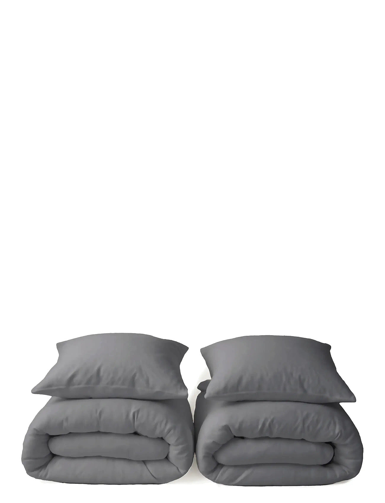 THE ORGANIC COMPANY 2xBedlinen Set - Normal Length Grau - 200X 140 - Unisex
