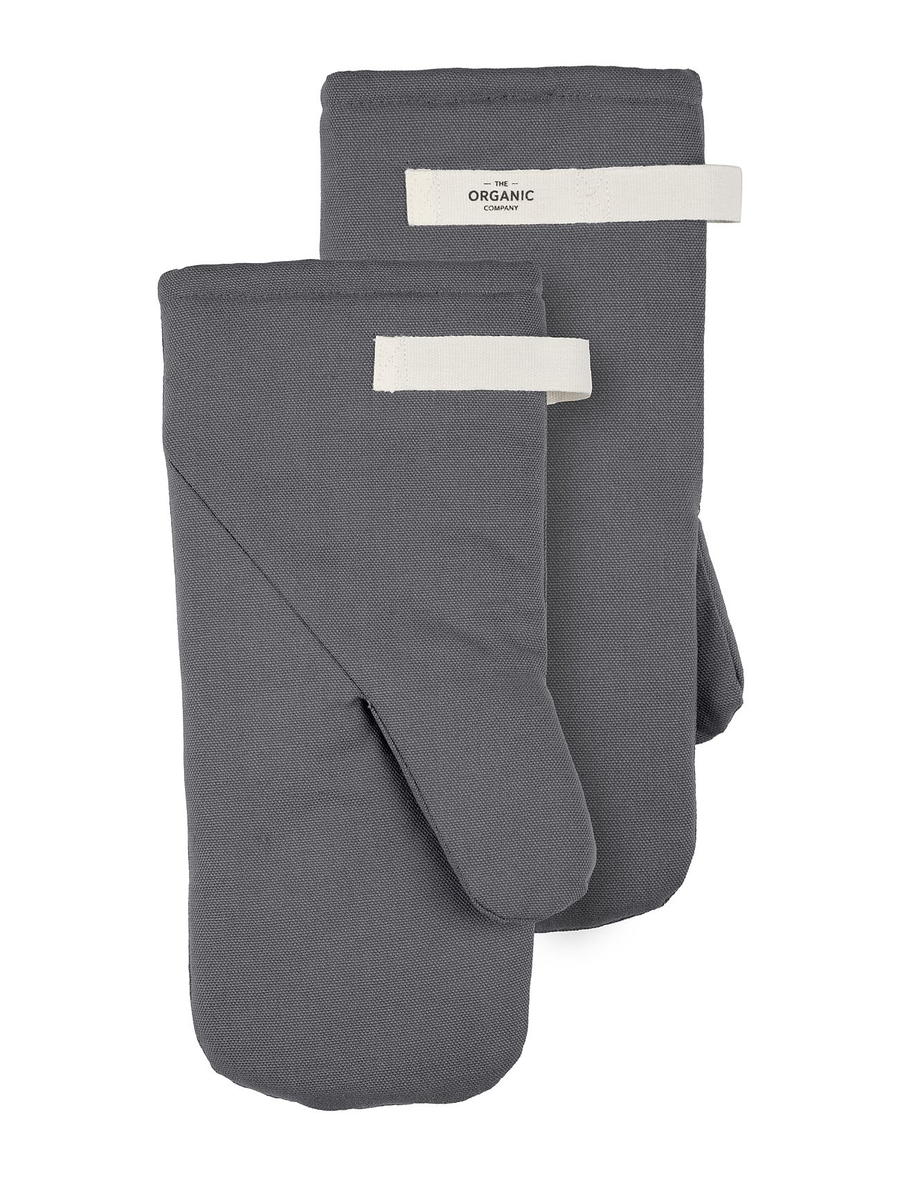 Oven Mitts Large Home Textiles Kitchen Textiles Oven Mitts & Gloves Grey The Organic Company