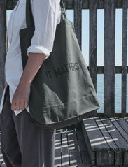 The Organic Company - It Matters Bag - aufbewahrungstaschen - 400 dark green - 1