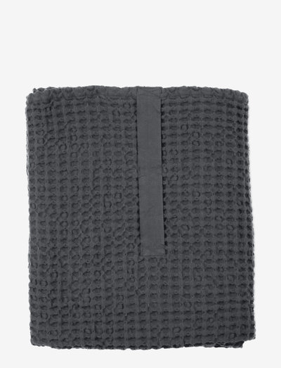 Big Waffle Towel and Blanket - badetücher - 110 dark grey