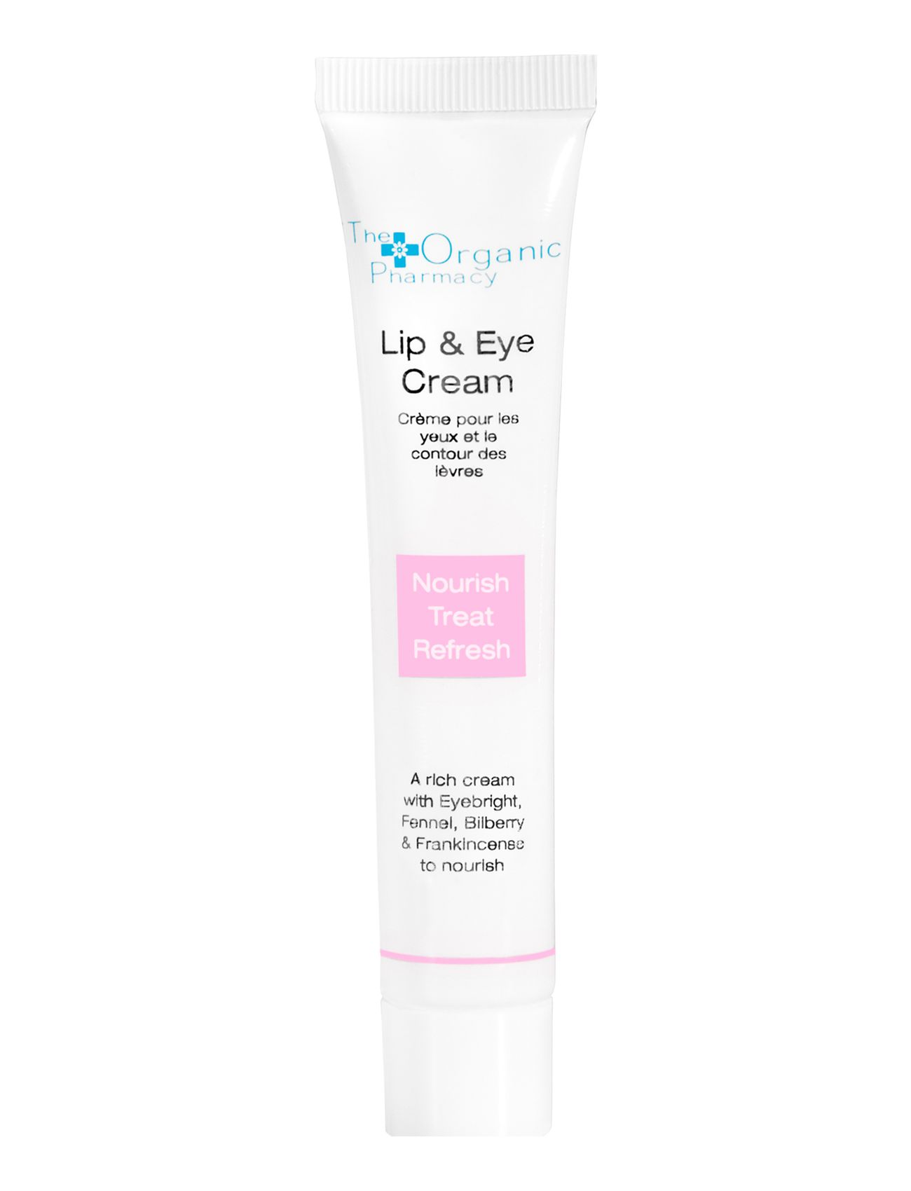 The Organic Pharmacy Lip And Eye Cream 15 ml, 10 ml, Nude, Lip Care > Lip Balm, Dame