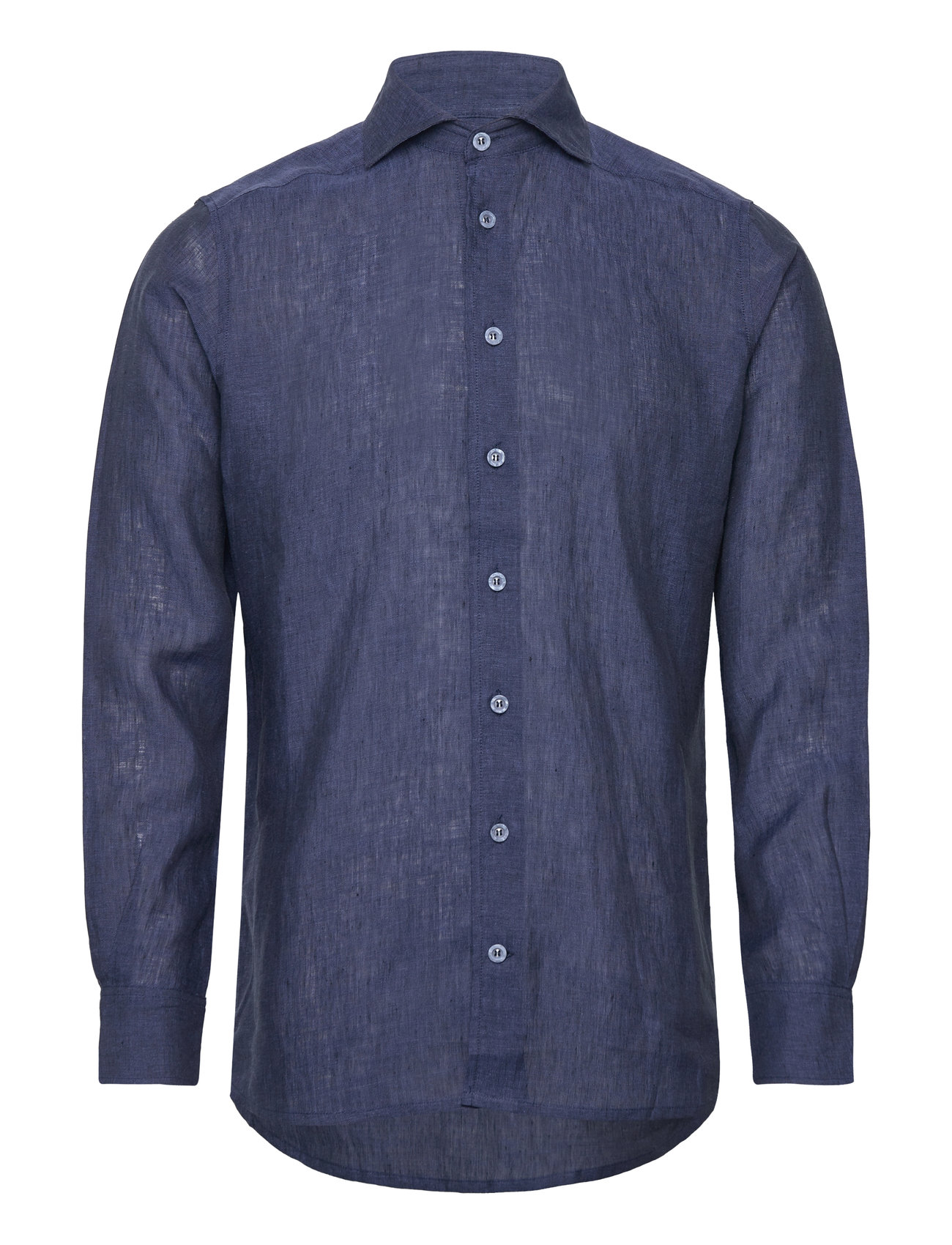 The Resort Co. Linen Shirt Navy Marinblå