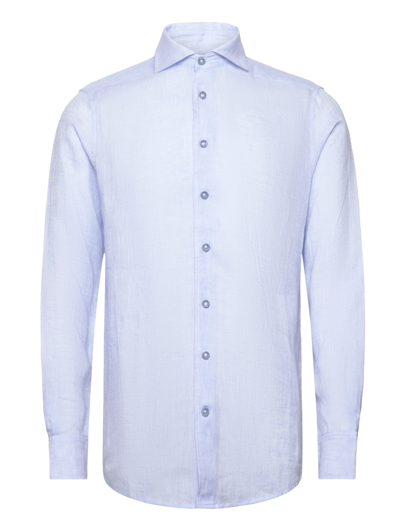 The Resort Co. Linen Shirt Light Blue Blå