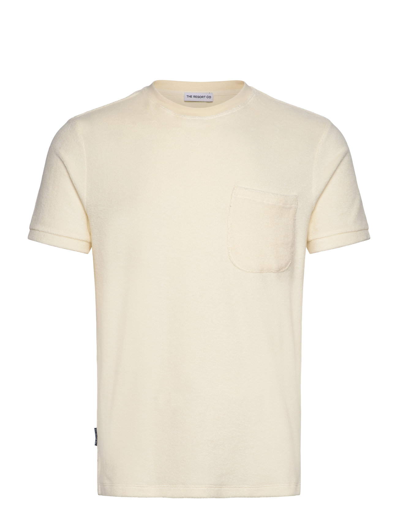 THE RESORT CO. Terry Tee Weiß Cream - S - Herren