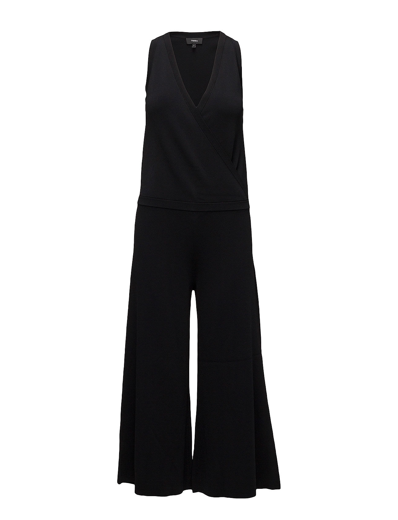 Wrap Bodysuitlustra Jumpsuit Zwart Theory theory kopen in de aanbieding