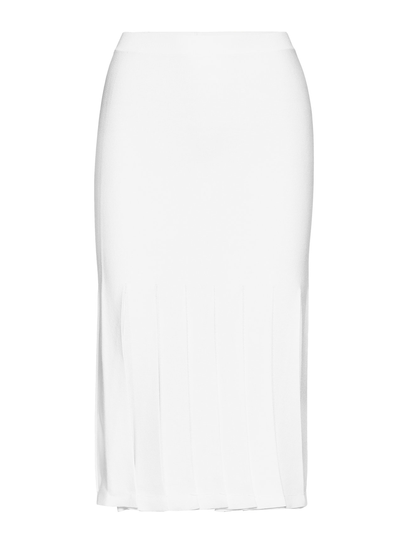 Pleated Skirtprosec Rok Knielengte Wit Theory theory kopen in de aanbieding