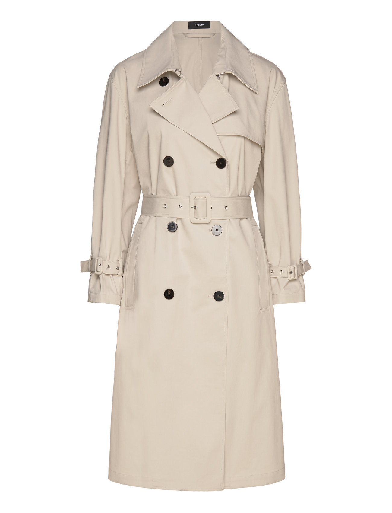 Theory Dbl Br Trench.sleek - 695 €. Buy Trench coats from Theory online ...
