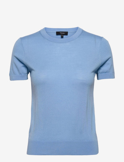 BASIC TEE P.REGAL WO - t-shirts & tops - powder blue