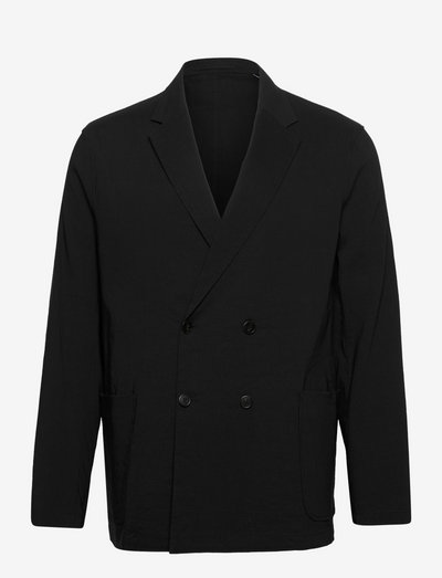 CLINTON DB PA SH.ECO - enkeltkneppede blazere - black