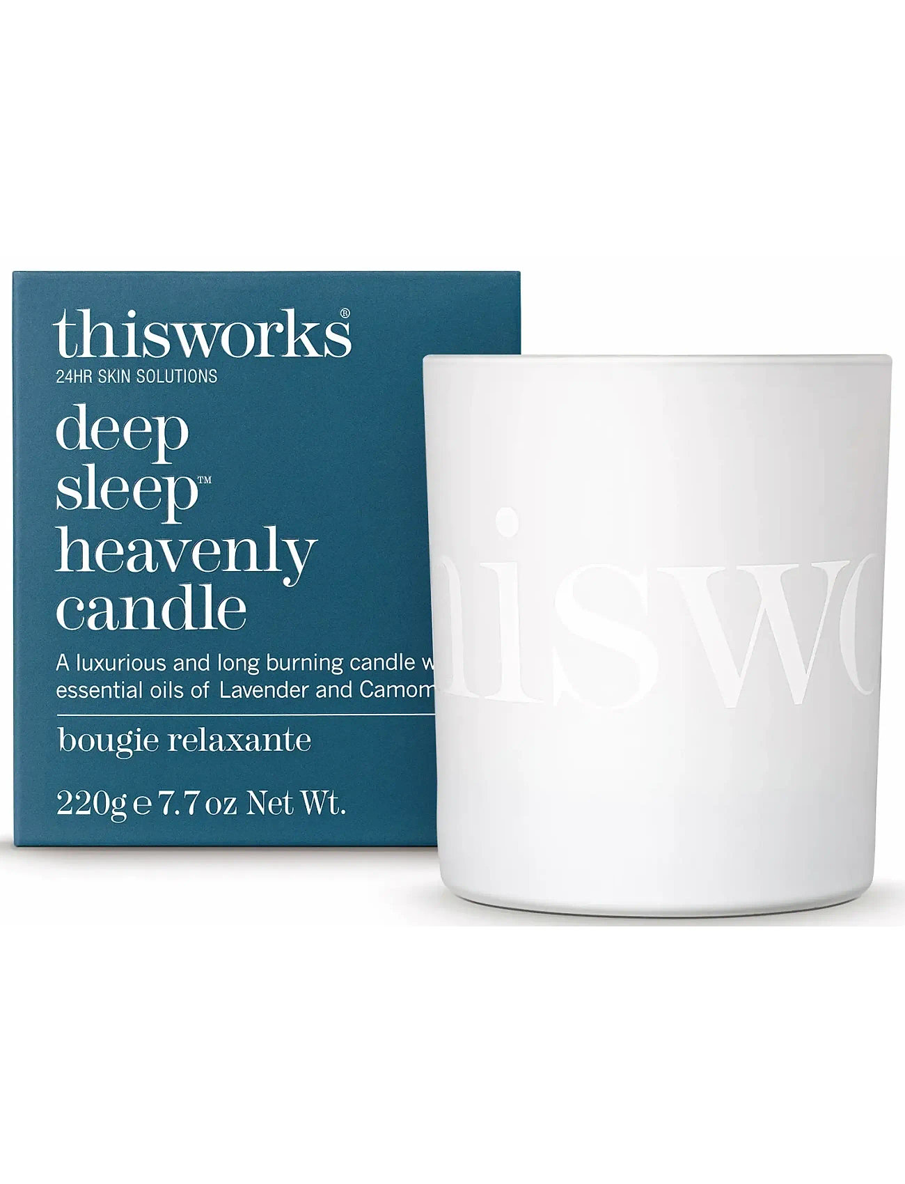 ThisWorks Deep Sleep Heavenly Candle 220Gr, 220 G, Nude, Hjem > Duftlys, Dame