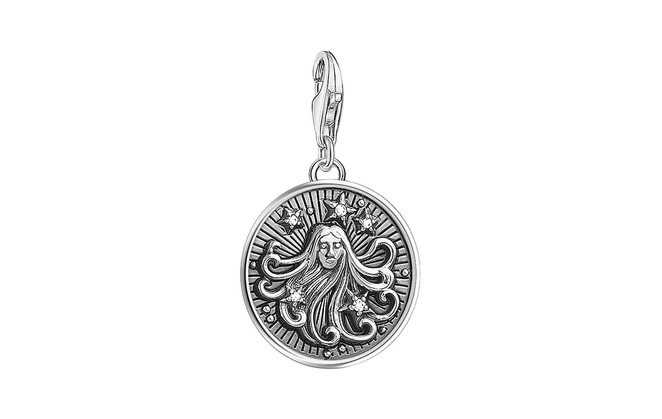 Charm Pendant Sabo Zodiac Sign VirgosilverThomas UVpGzSqM