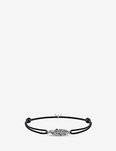bracelet "Little Secret feather" - biżuteria - black