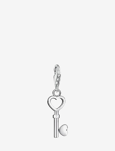 Charm pendant "key" - anhänger - silver