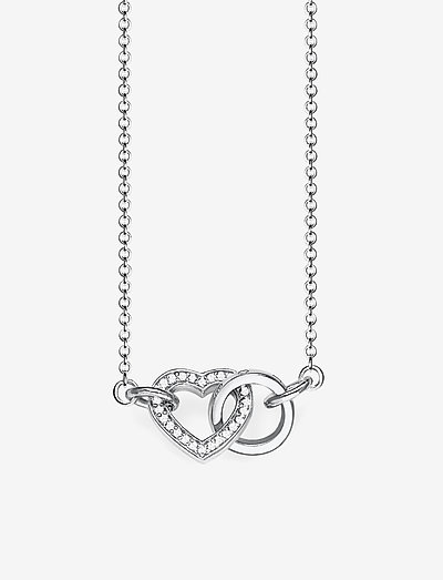 necklace "TOGETHER Heart Small" - halskæder - silver